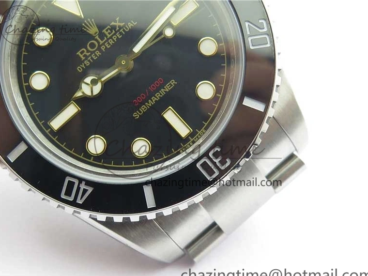 MiroTime 0508 SmoothTexture Submariner customized by Tempus Machina GMF Best Edition on SS Bracelet SA 2701